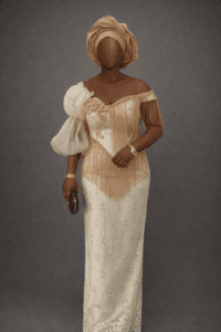 Classic Evening Lace Gown