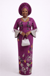 Classic Aso Oke Gown