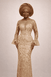 Classic Lace Gown (Lace design varies)