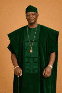 Complete Classic Velvet Agbada with fila